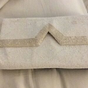 Vintage handmade beaded bag